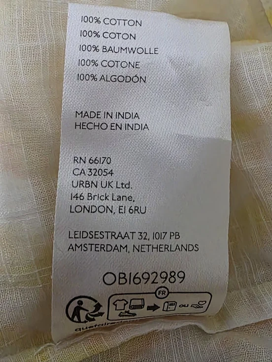 Anthropologie Maeve Off The Shoulder Ruffled Yellow Blouse NWT Size M - Picture 9 of 14